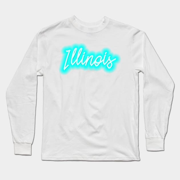 Illinois Long Sleeve T-Shirt by arlingjd